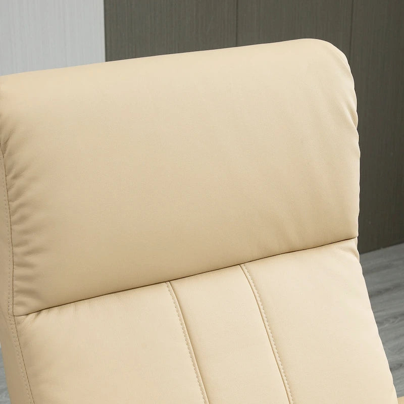 Fauteuil inclinable pivotant moderne à dossier haut 26 avec télécommande