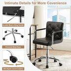 Chaises de bureau à domicile pivotantes à 360° et réglables en hauteur