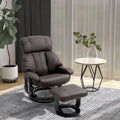 Fauteuil inclinable manuel avec fonction massage et repose-pieds