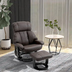 Fauteuil inclinable manuel avec fonction massage et repose-pieds