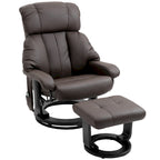 Fauteuil inclinable manuel avec fonction massage et repose-pieds