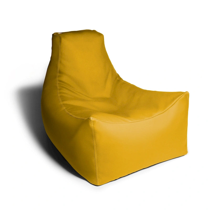 Grand fauteuil poire pour salle de classe avec revêtement en vinyle
