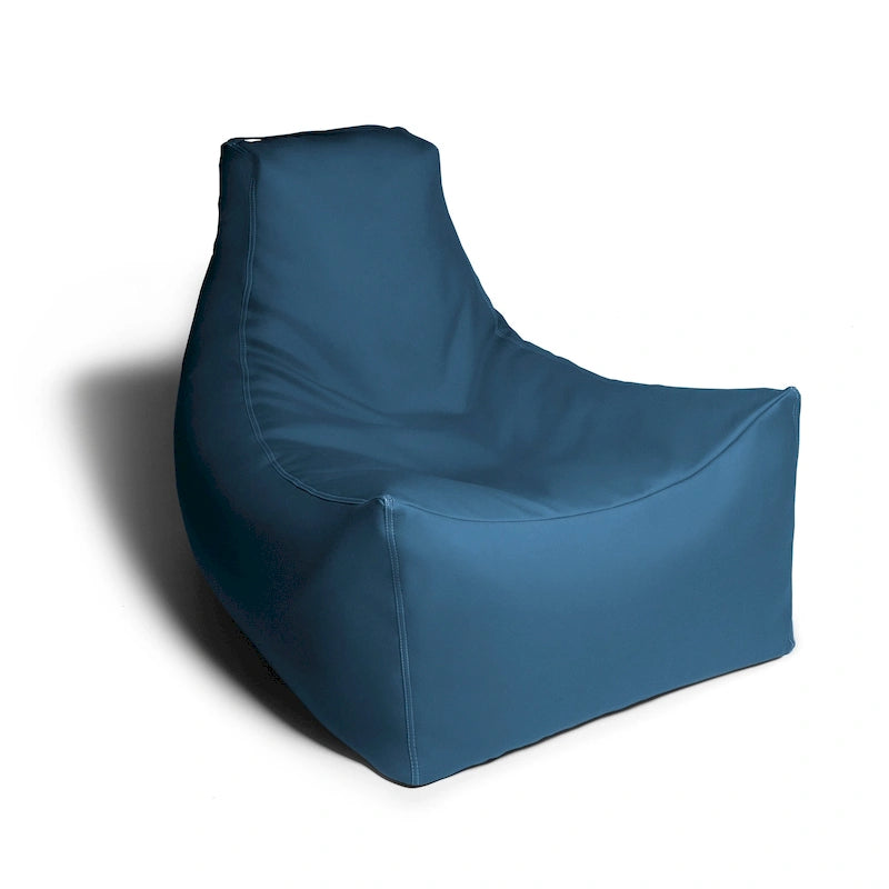 Grand fauteuil poire pour salle de classe avec revêtement en vinyle