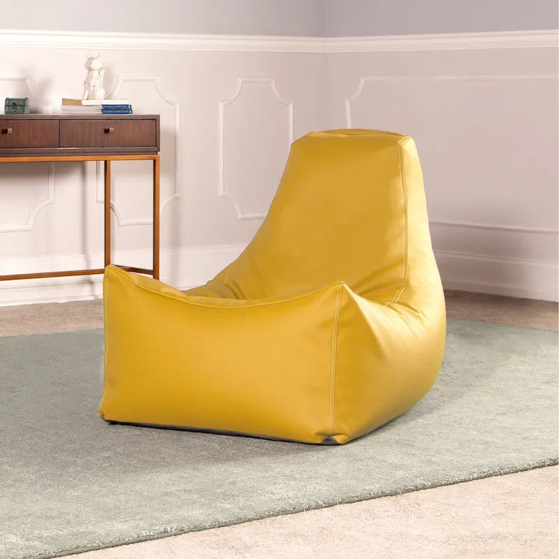 Grand fauteuil poire pour salle de classe avec revêtement en vinyle