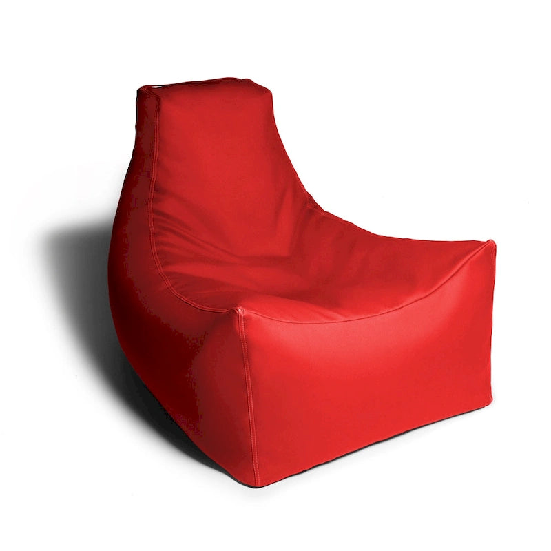 Grand fauteuil poire pour salle de classe avec revêtement en vinyle