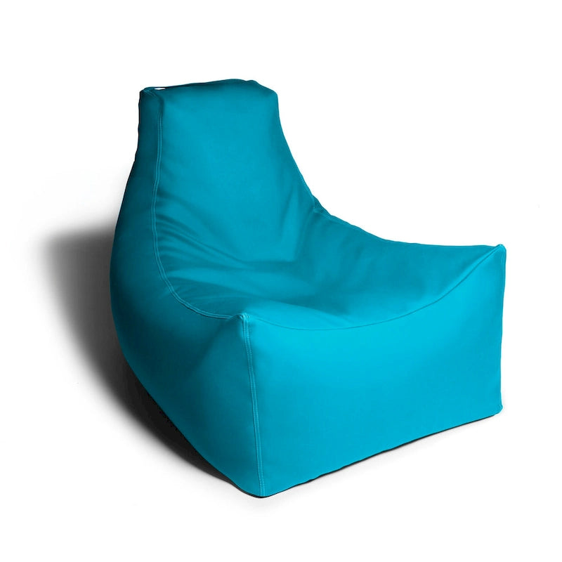 Grand fauteuil poire pour salle de classe avec revêtement en vinyle