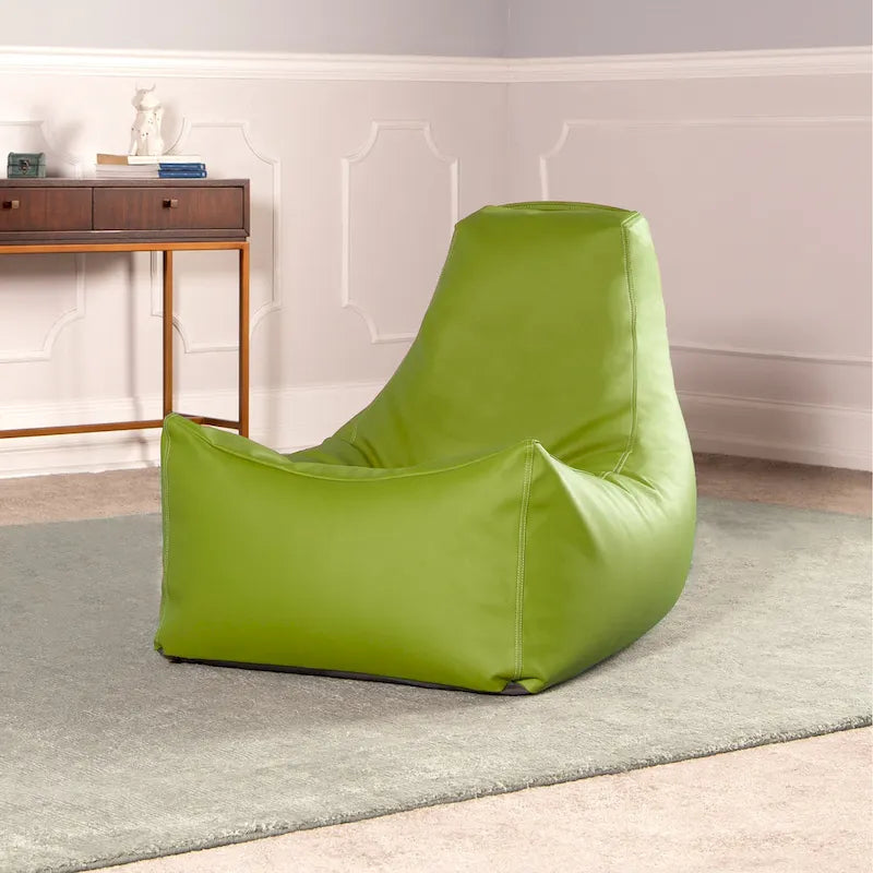 Grand fauteuil poire pour salle de classe avec revêtement en vinyle