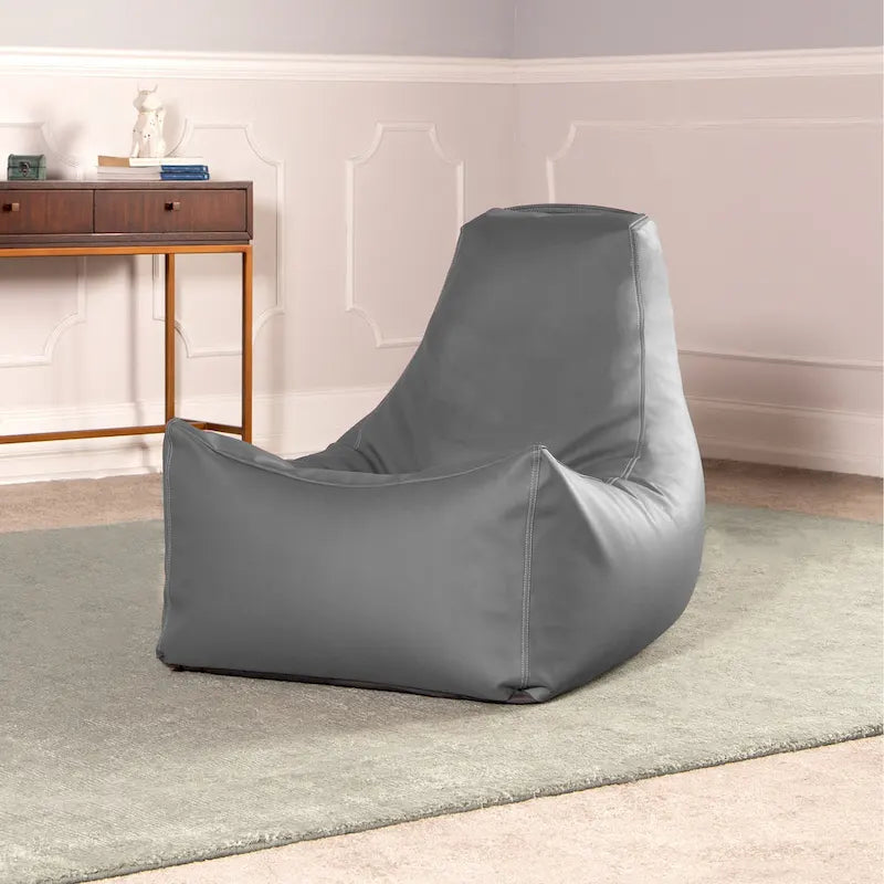 Grand fauteuil poire pour salle de classe avec revêtement en vinyle