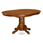 Ensemble de salle à manger 5 pièces avec chaises Napoléon - Marron selle