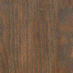 Chaise industrielle en bois et métal à dossier fuseau