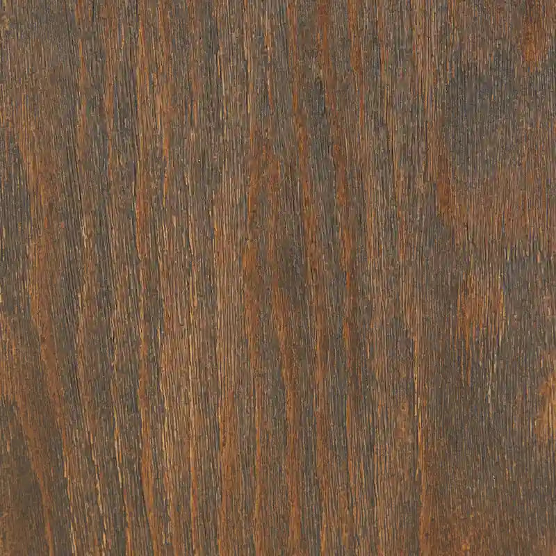 Chaise industrielle en bois et métal à dossier fuseau