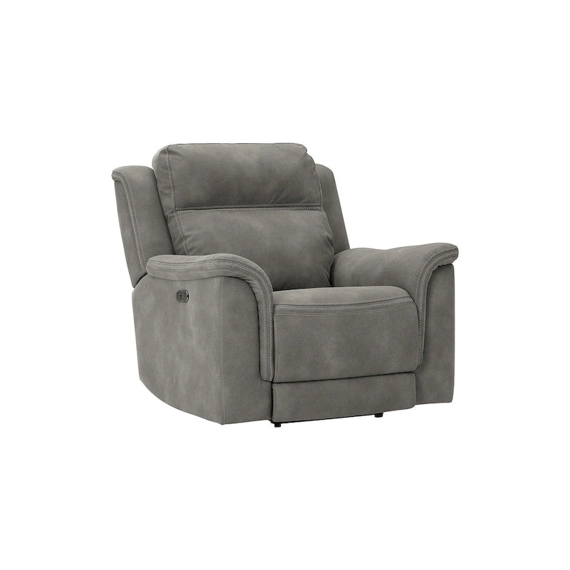 Fauteuil inclinable électrique avec port USB et revêtement en similicuir