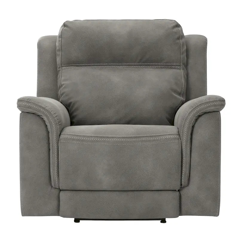 Fauteuil inclinable électrique avec port USB et revêtement en similicuir