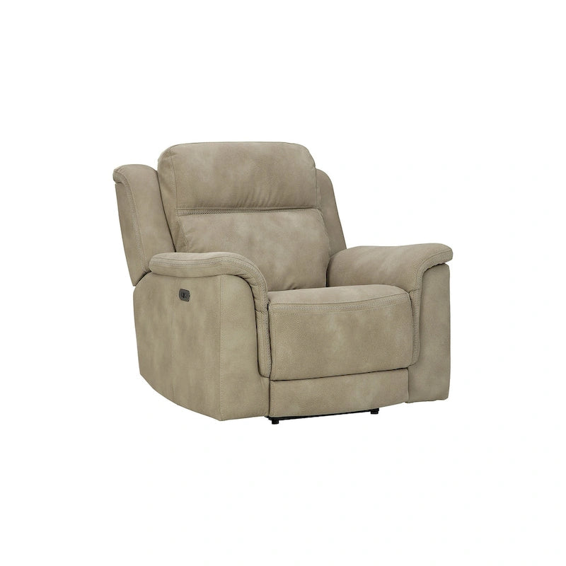 Fauteuil inclinable électrique avec port USB et revêtement en similicuir