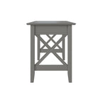 Bureau avec tiroir gris