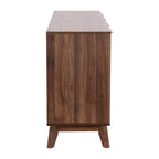 Meuble buffet de 60 po avec 4 portes à fermeture douce et tablettes ajustables