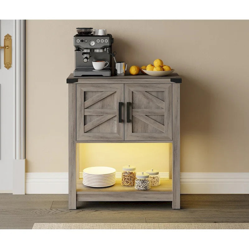 Buffet de Ferme Moderne, Bahut en Bois pour Salon