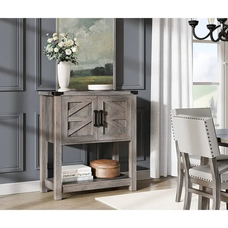 Buffet de Ferme Moderne, Bahut en Bois pour Salon