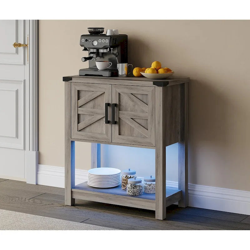 Buffet de Ferme Moderne, Bahut en Bois pour Salon