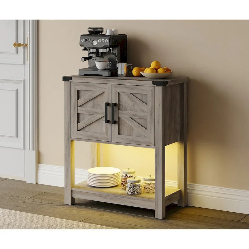 Buffet de Ferme Moderne, Bahut en Bois pour Salon