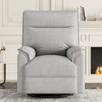 Fauteuil inclinable, pivotant et à bascule avec fonction d'inclinaison manuelle