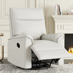 Fauteuil inclinable, pivotant et à bascule avec fonction d'inclinaison manuelle