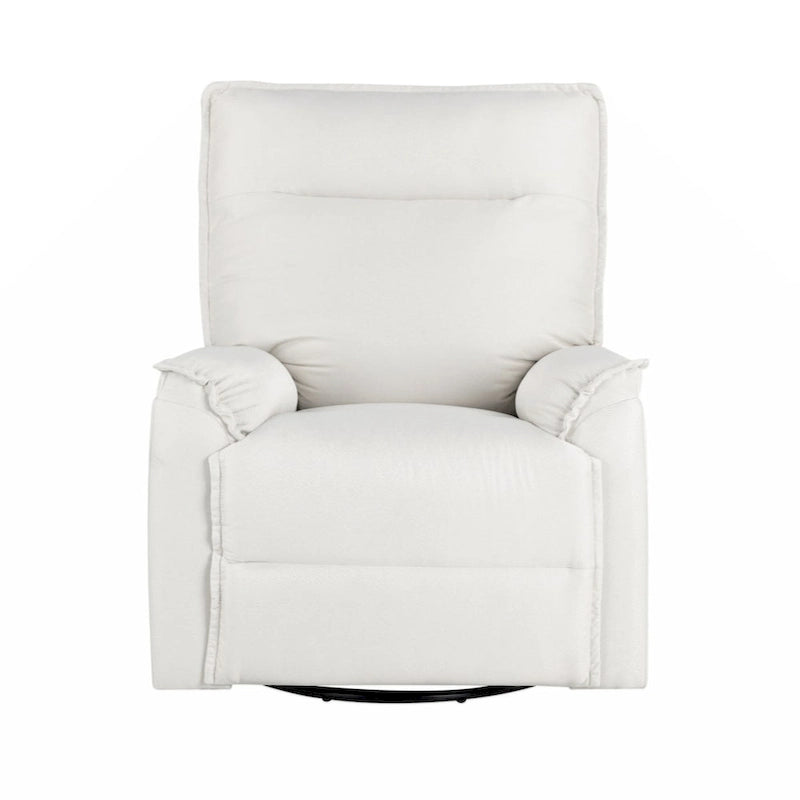 Fauteuil inclinable, pivotant et à bascule avec fonction d'inclinaison manuelle
