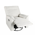 Fauteuil inclinable, pivotant et à bascule avec fonction d'inclinaison manuelle