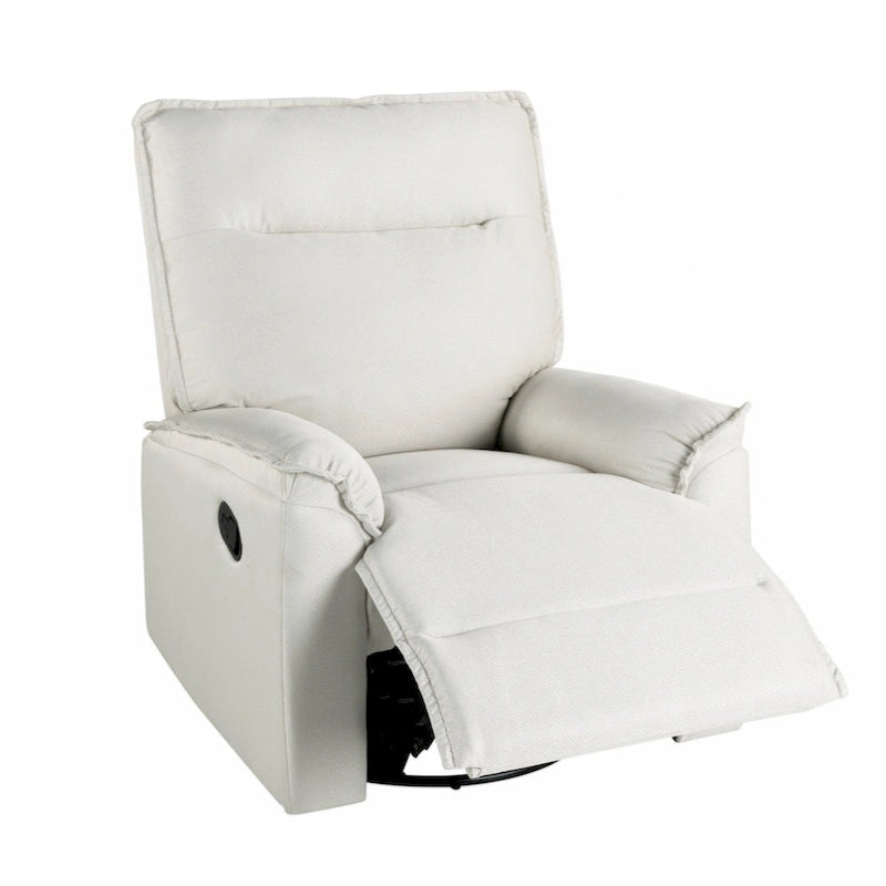 Fauteuil inclinable, pivotant et à bascule avec fonction d'inclinaison manuelle