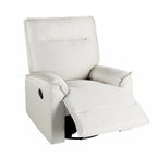 Fauteuil inclinable, pivotant et à bascule avec fonction d'inclinaison manuelle