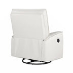Fauteuil inclinable, pivotant et à bascule avec fonction d'inclinaison manuelle