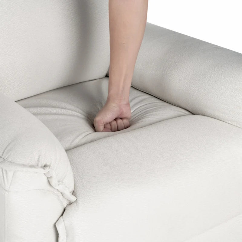 Fauteuil inclinable, pivotant et à bascule avec fonction d'inclinaison manuelle