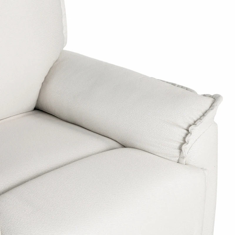 Fauteuil inclinable, pivotant et à bascule avec fonction d'inclinaison manuelle
