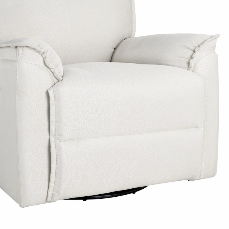 Fauteuil inclinable, pivotant et à bascule avec fonction d'inclinaison manuelle