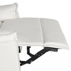 Fauteuil inclinable, pivotant et à bascule avec fonction d'inclinaison manuelle