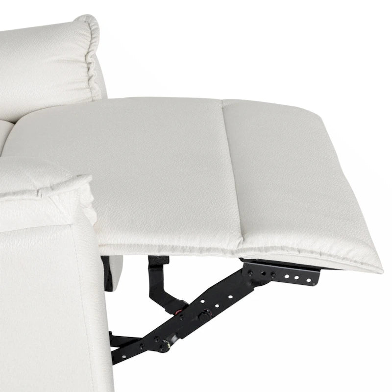 Fauteuil inclinable, pivotant et à bascule avec fonction d'inclinaison manuelle