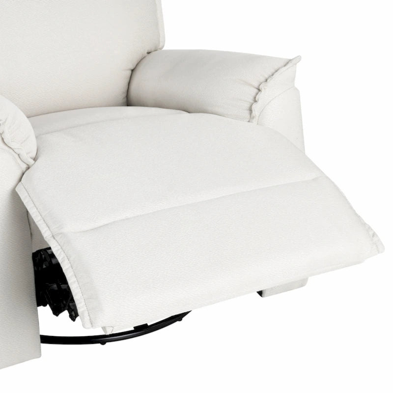 Fauteuil inclinable, pivotant et à bascule avec fonction d'inclinaison manuelle