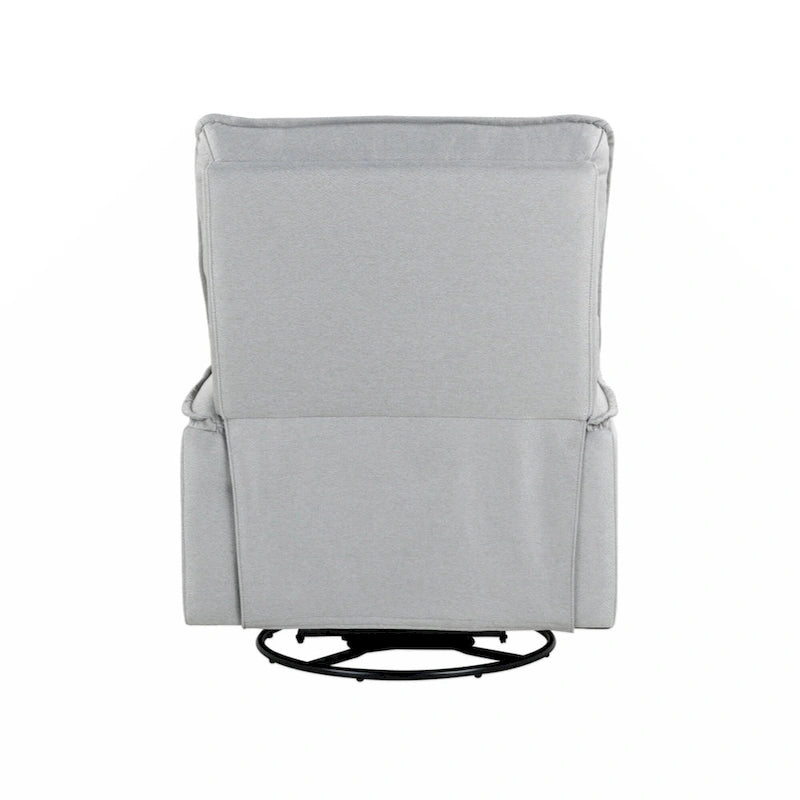 Fauteuil inclinable, pivotant et à bascule avec fonction d'inclinaison manuelle