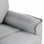 Fauteuil inclinable, pivotant et à bascule avec fonction d'inclinaison manuelle