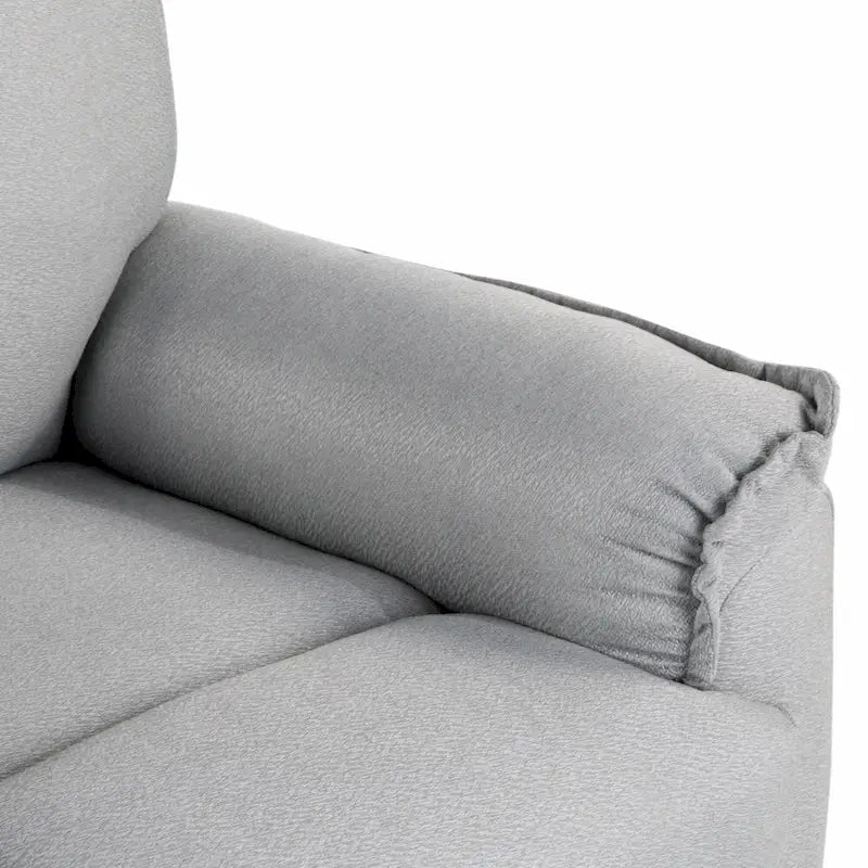 Fauteuil inclinable, pivotant et à bascule avec fonction d'inclinaison manuelle