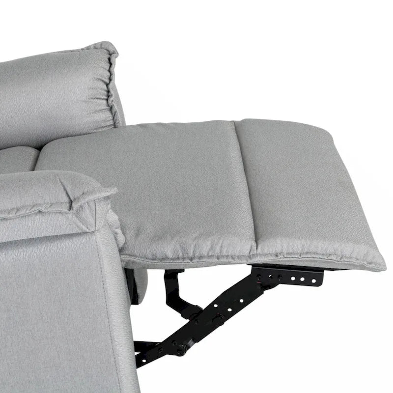 Fauteuil inclinable, pivotant et à bascule avec fonction d'inclinaison manuelle