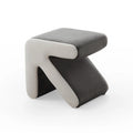 Tabouret / Pouf en velours rembourré