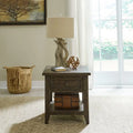 Table d'appoint rectangulaire brun selle Paradise Valley