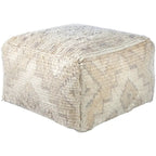 Pouf médaillon traditionnel Jasmyne