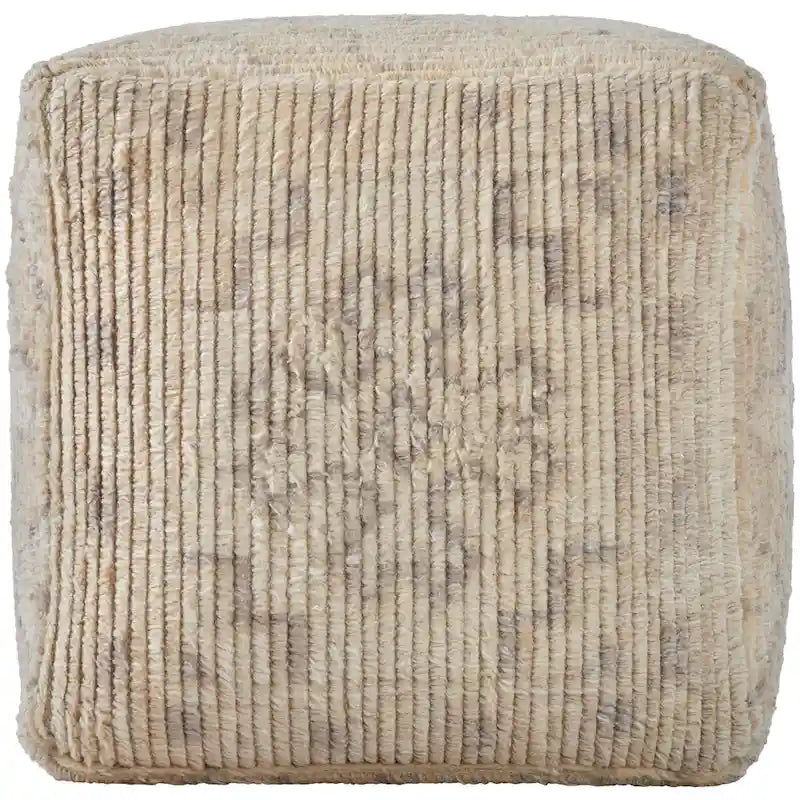Pouf médaillon traditionnel Jasmyne
