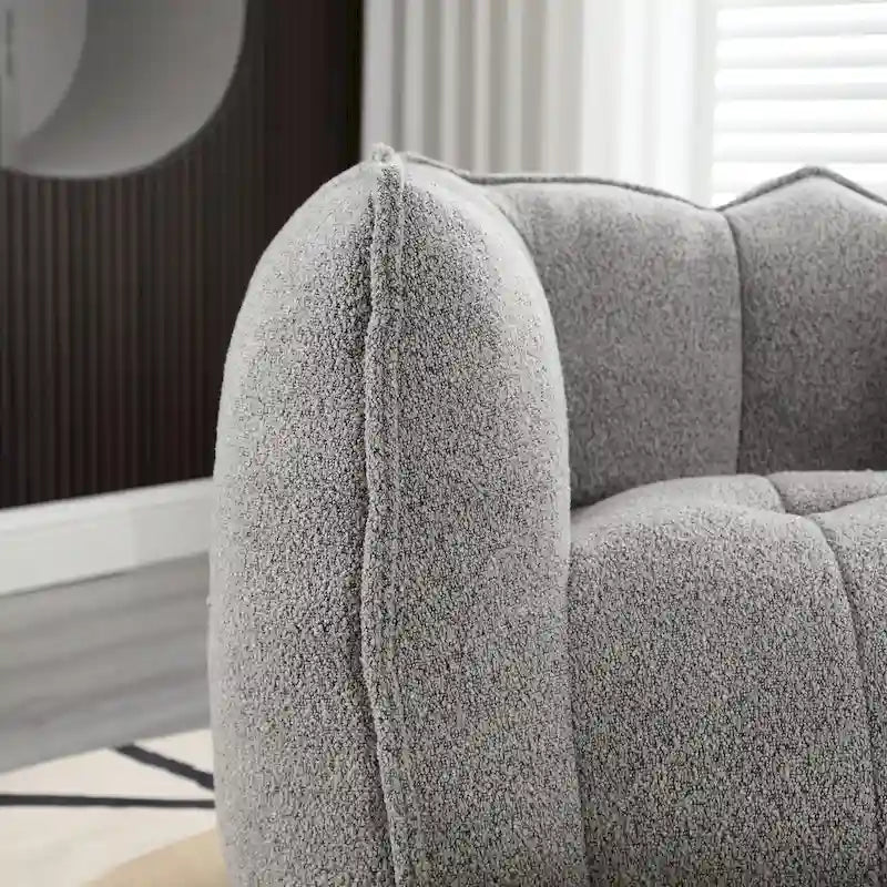 Fauteuils canapé pouf paresseux pour adultes avec ottoman