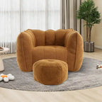 Fauteuils canapé pouf paresseux pour adultes avec ottoman