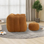 Fauteuils canapé pouf paresseux pour adultes avec ottoman