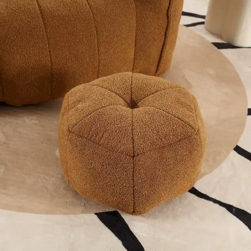 Fauteuils canapé pouf paresseux pour adultes avec ottoman