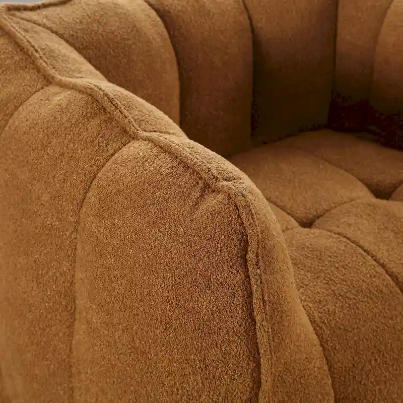 Fauteuils canapé pouf paresseux pour adultes avec ottoman